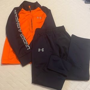 Boys size 6 under Armour tracksuit